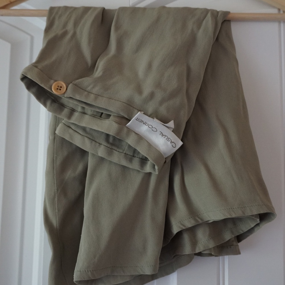 Casual Corner Vintage Faux Wrap Skirt